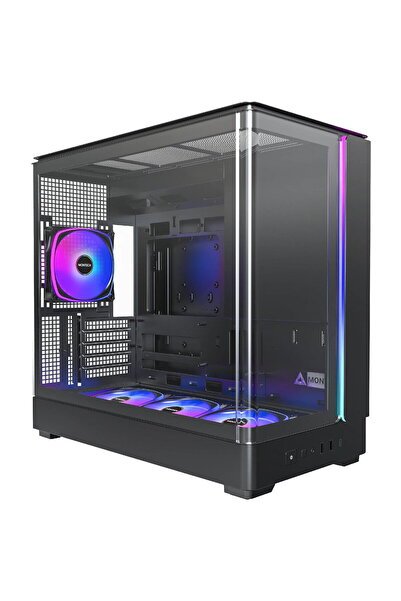 MONTECH Carcasă PC mATX - KING 15 PRO (B) - 4 x 120 mm A-RGB, USB-C MONTECH-KING