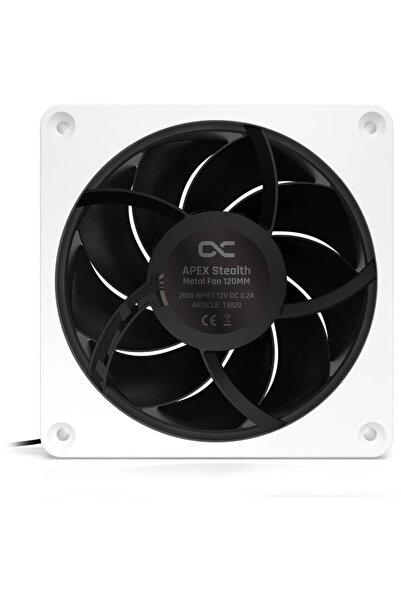Alphacool Ventilator Apex Stealth Metall Power 120 mm, 3.000 U/min