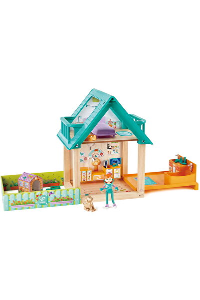Hape Set de joacă din lemn - Medic veterinar