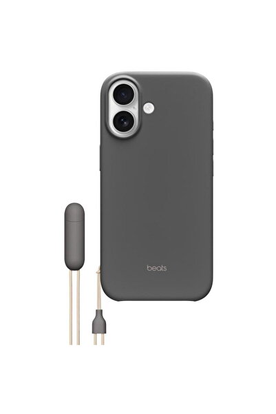 Apple Husă Beats cu suport pentru iPhone 17, MagSafe, control cameră, gri