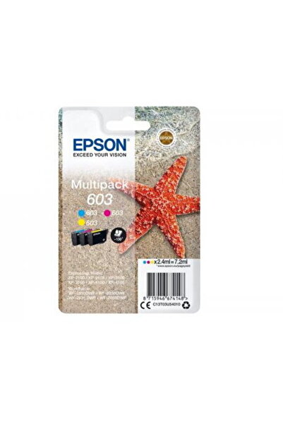 EPSON 603 Multipack - 3-pack - yellow cyan magenta - original - ink cartridge