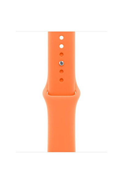 Apple Curea Smartwatch MHYE4ZM/A pentru Watch 42mm Sport Band - M/L (Portocaliu)