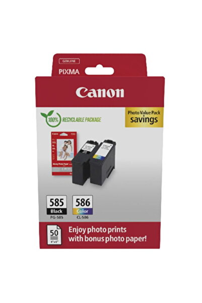 Canon Cartus Imprimanta PG-585 / CL-586 Pachet Valoare Foto