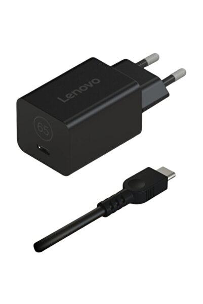 LENOVO Încărcător de rețea GaN Nano, USB-C 65W, negru
