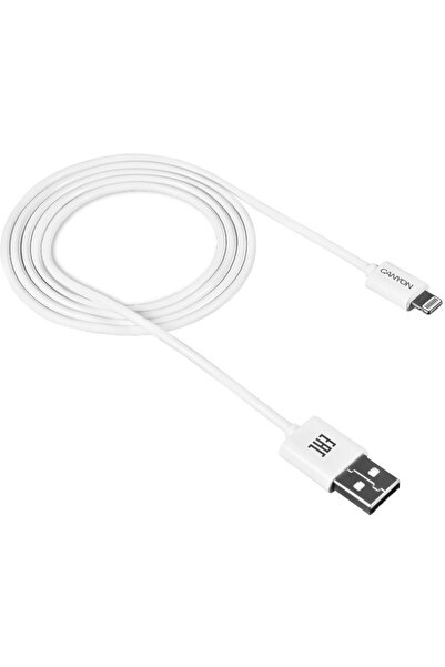 CANYON CNE-CFI1W Cablu USB/Lightning 1m Alb