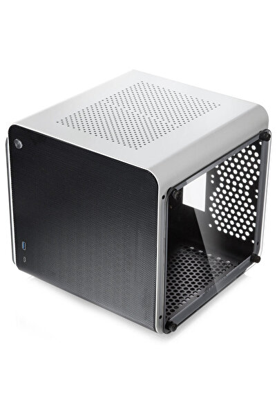 Raijintek METIS EVO TG Case, Mini ITX, without power supply, ITX, White