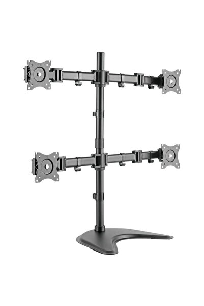Digitus Suport TV / Monitor Universal pentru Patru Monitoare, Opțiune cu Prin...