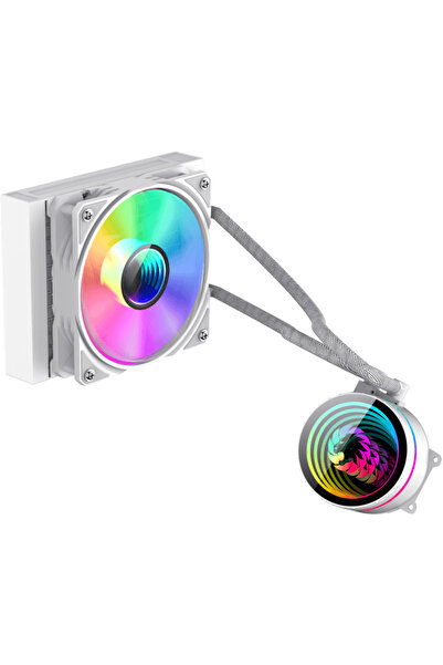 GAMEMAX |   Cooler lichid pentru CPU |   ICEBURG 120 |   Alb