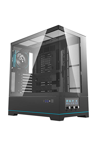 Dark Flash Carcasa PC Darkflash DY451 PRO Negru cu ventilator