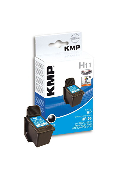 KMP Printer Cartridge Ink Cartridge, Kmp, Compatible with HP DeskJet, Black