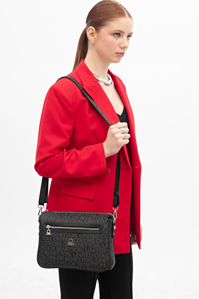 United Colors of Benetton Women's Crossbody Bag Black Bnt1786