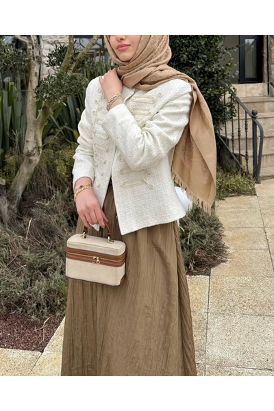 MODA S&S BZLİNE Σχεδιαστικό μπουφάν τουίντ