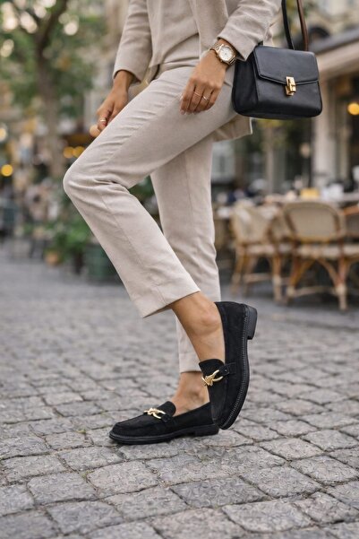 POTEEN Γυναικεία παπούτσια Godi Loafer Suede με μαλακή σόλα, ελαφριά ανατομικ...