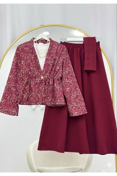 VOLT CLOTHİNG ΣΕΤ ΦΟΥΣΤΑΣ ΜΕ ΜΠΟΕΜ ΣΧΕΔΙΑΣΜΟ