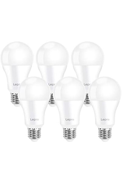 LEPRO مصابيح E27 بقوة 100 واط، إضاءة دافئة بيضاء 2700 كلفن، مصباح LED E27 بقو...