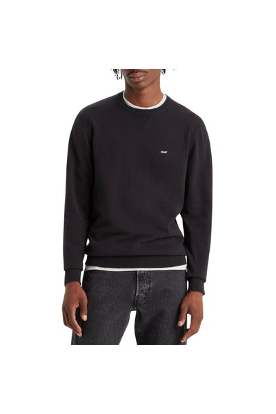 Levis ΕΛΑΦΡΥ ΠΟΥΛΟΒΕΡ ΜΕ ΛΟΓΟΤΥΠΟ HOUSEMARK ΜΑΥΡΟ L