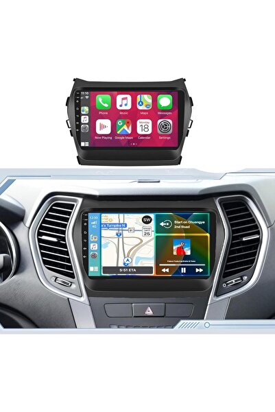 Generic Santafe android screen model 2013-2017,4gb ram 64gb rom carplay andro...