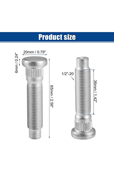 Panther Automotive Lug Stud - Compatible for Ford Lincoln Mercury - OEM 7T4Z1107B
