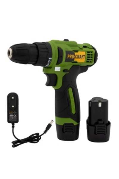 PRO CRAFT Mașină de găurit fără fir PROCRAFT PA 12 Li COMPACT