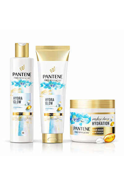 Pantene Pro-V Set îngrijire păr Miracles Hydra Glow – Șampon, Balsam & Mască ...
