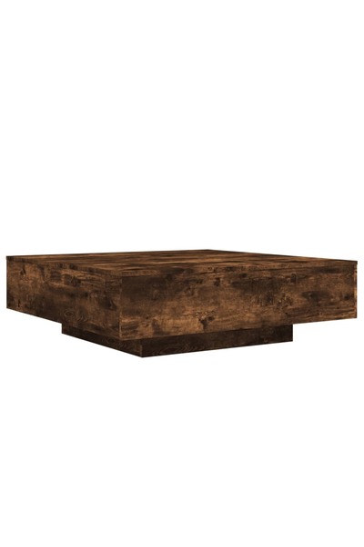 vidaxl Măsuță de cafea, stejar fumuriu, 100x100x31 cm, lemn prelucrat