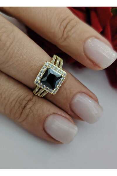 OEM ΜΑΥΡΟ ΔΑΧΤΥΛΙΔΙ LOVY ΕΠΙΧΡΥΣΩΜΕΝΟ 14Κ