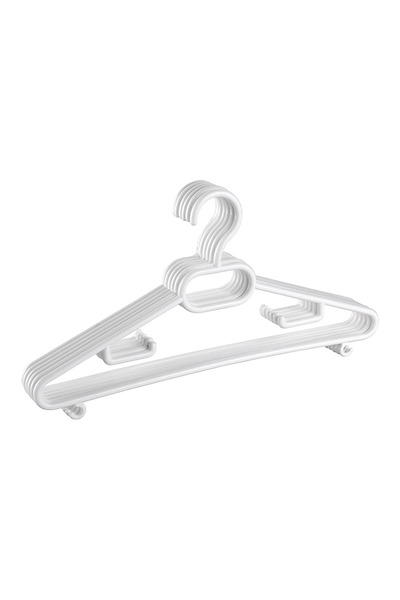 Empressco White Dress 12 Pieces Hangers Fma06204