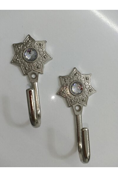 Empressco Stone Star Hanger Towel Rack Background Curtain Rod 2 Piece Set