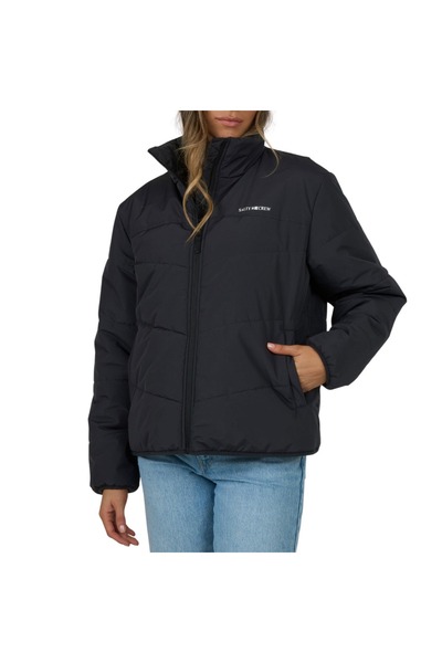 Salty Crew Μπουφάν Πουφέρ Μπάριαρ Μαύρο L