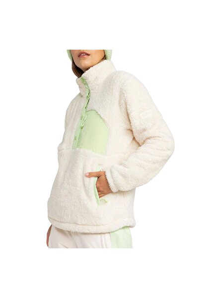 Roxy ΑΛΑΜΠΑΜΑ ΓΥΝΑΙΚΕΙΟ ΦΟΥΤΕΡ ΜΕ ΨΗΛΟ ΛΑΙΜΟ ΧΡΩΜΑ ΒΑΜΒΑΚΕΡΟ ΚΡΕΜ ΜΕΓΕΘΟΣ L