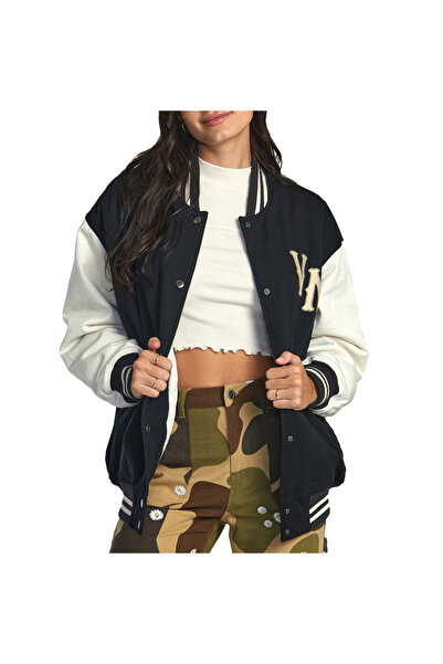 RVCA PACKIN W Μπουφάν Πειρατικό Μαύρο Μ