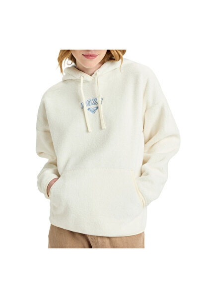 Roxy COOL CALLING W Φλις Φούτερ με Κουκούλα EGRET S