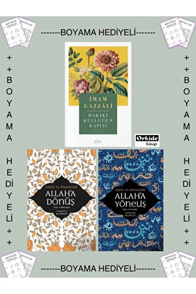 Sufi Kitap Boyamalı, Hakiki Kulluğun Kapısı, Allaha Dönüş, Allaha Yöneliş - İ...