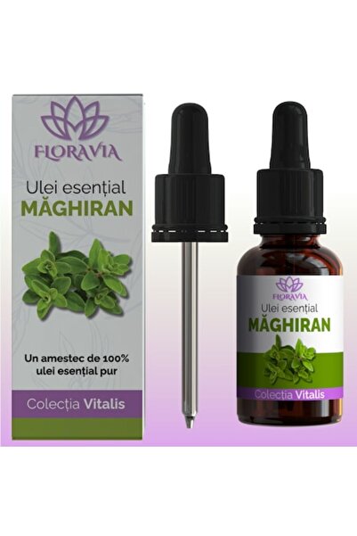 Floravia Ulei Esential Floravia, Maghiran, 10ml, 100% Pur si , Relaxare Muscu...