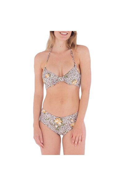 Hurley ΤΟΠ ΜΕ ΜΕΤΑΛΛΙΚΗ ΣΟΥΖΟΥΡΑ / ΜΕΣΑΙΟ ΣΛΙΠ ΧΙΠΣΤΕΡ JUNGLE CAT L