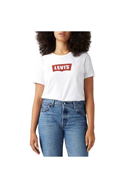 Levis ΓΥΝΑΙΚΕΙΟ ΓΡΑΦΙΚΟ ΕΜΒΛΗΜΑΤΙΚΟ ΜΠΛΟΥΖΑΚΙ - ΛΕΥΚΟ L