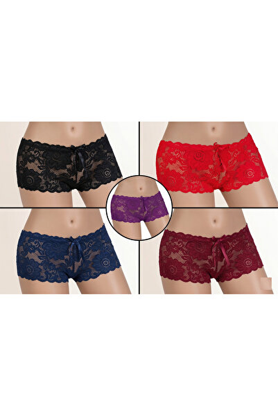 Bleu Petite Συσκευασία 5 τεμαχίων βαμβακερά γυναικεία εσώρουχα με φλοράλ σχέδια