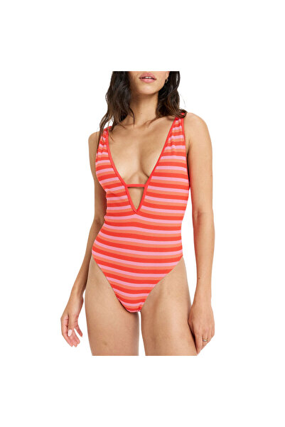 Roxy ΤΖΑΣΜΙΝ ΟΛΟΚΛΗΡΟ ΜΑΓΙΟ ΜΟΝΟΚΟΜΜΑΤΟ ΚΟΚΚΙΝΟ ΠΟΠΙ Λ