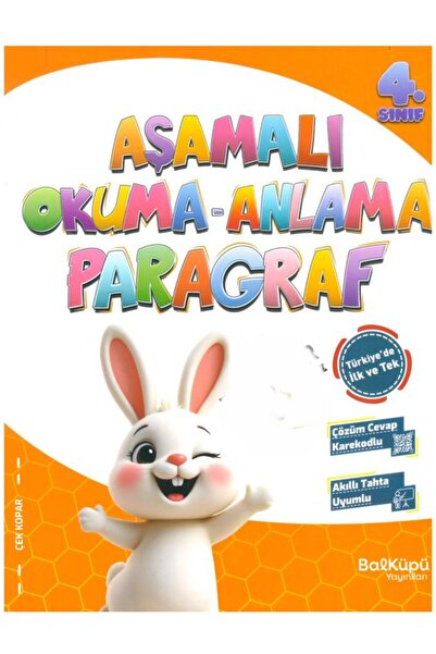 Balküpü Yayınları 4. SINIF AŞAMALI OKUMA ANLAMA PARAGRAF