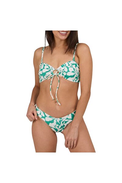 Salty Crew ΟΠΤΙΚΟ ΣΕΤ ΜΠΙΚΙΝΙ ΜΕ ΜΠΑΝΤΟΥΑΡ ΤΥΠΟΥ ΜΠΑΝΤΟΥΑΡ ΚΑΙ ΕΛΑΧΙΣ