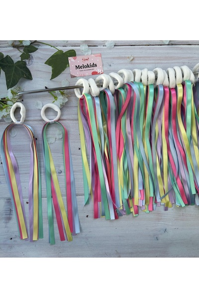 MeloKids Rainbow Colorful April 23Rd Dance and Show Bracelets-10 Pairs