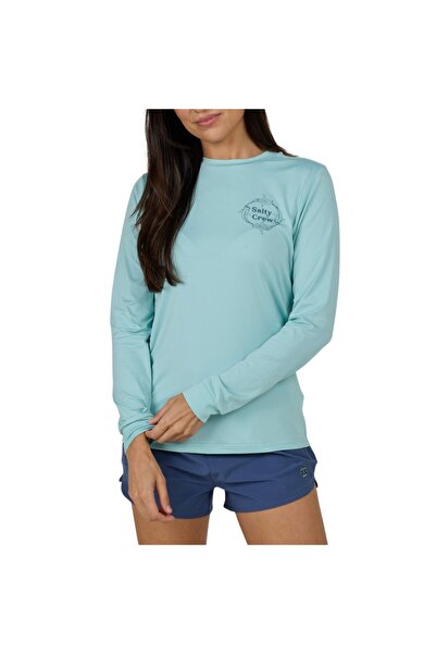 Salty Crew RESPECT W LS SUN SHIRT OASIS S