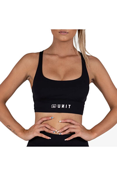 Unit Σουτιέν με ενισχυτικά ελαστικά λουράκια, Μαύρο, XS