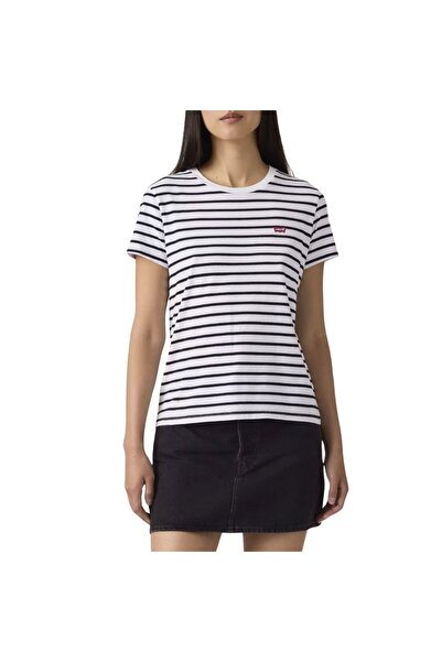 Levis ΤΕΛΕΙΟ ΜΠΛΟΥΖΑΚΙ - ΛΑΜΠΕΡΟ ΛΕΥΚΟ/ΝΑΥΤΙΚΟ ΜΠΛΕ ΣΑΚΑΚΙ Μ