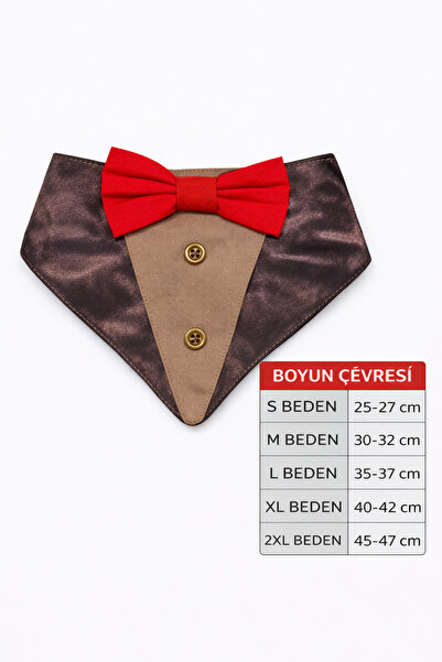 mardog Kedi Köpek Papyonlu Boyunluk – Şık Tuxedo Tasarım