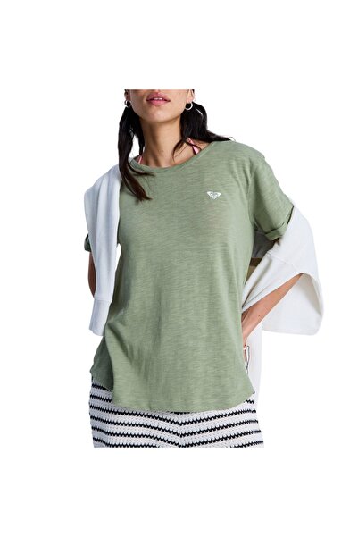 Roxy OCEANWAVE ΚΑΝΟΝΙΚΟ EMBY W TEE ΠΡΑΣΙΝΟ ΛΑΔΙΟ L
