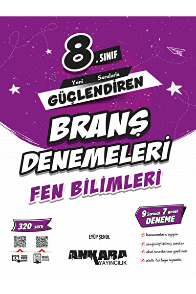 Efsane Yayınları 8.Sınıf Ankara Güçlendiren Fen Bilimleri Branş Denemeleri / ...