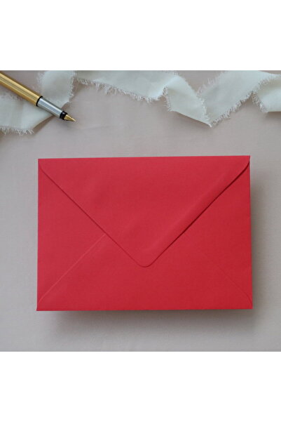 Ceara Sigilii Boutique 25 τεμάχια Έντονα Κόκκινοι Φάκελοι C6 για Προσκλήσεις ...