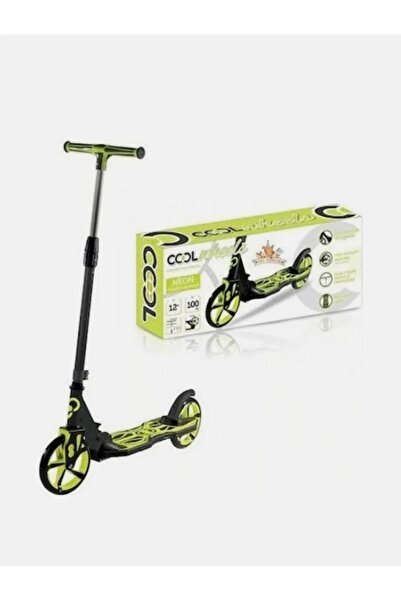 ydn FR58499 +12 Yaş Unisex Katlanabilir Neon 2 Tekerlekli Scooter +8 yaş