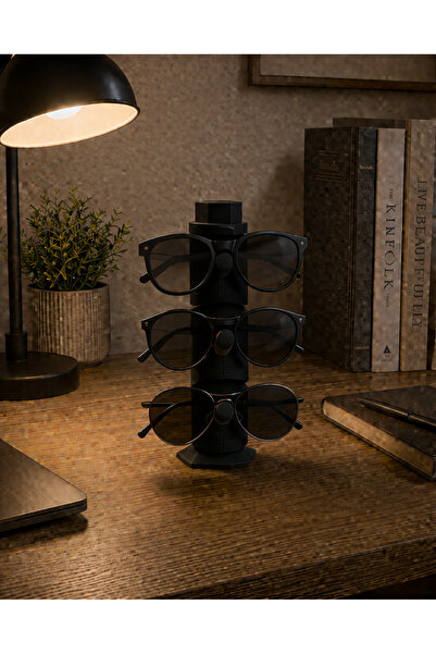 Nobland Foldable Glasses Stand - Glasses Stand 3D Design – Decorative Desktop...